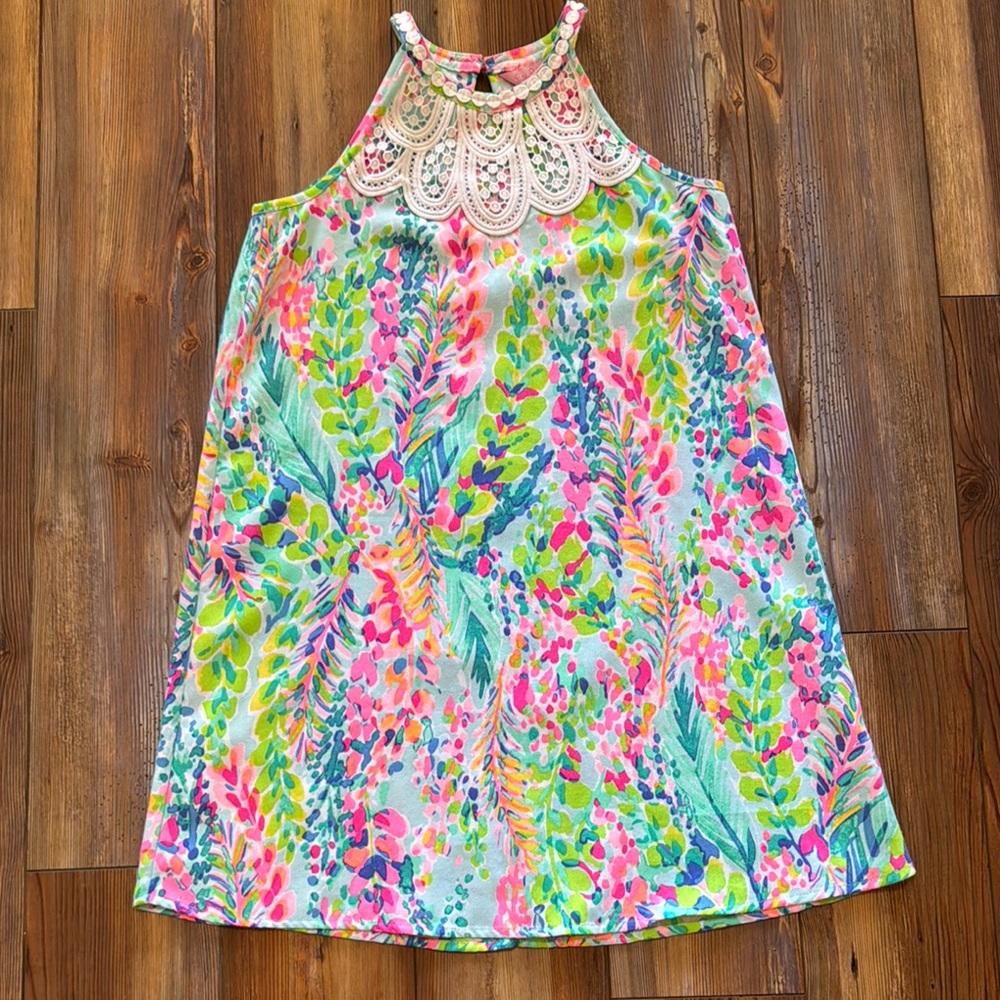 Lilly Pulitzer Catch the Wave 🌊 Mini Pearl Shift